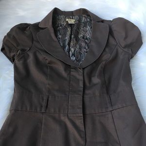 Short sleeve blazer